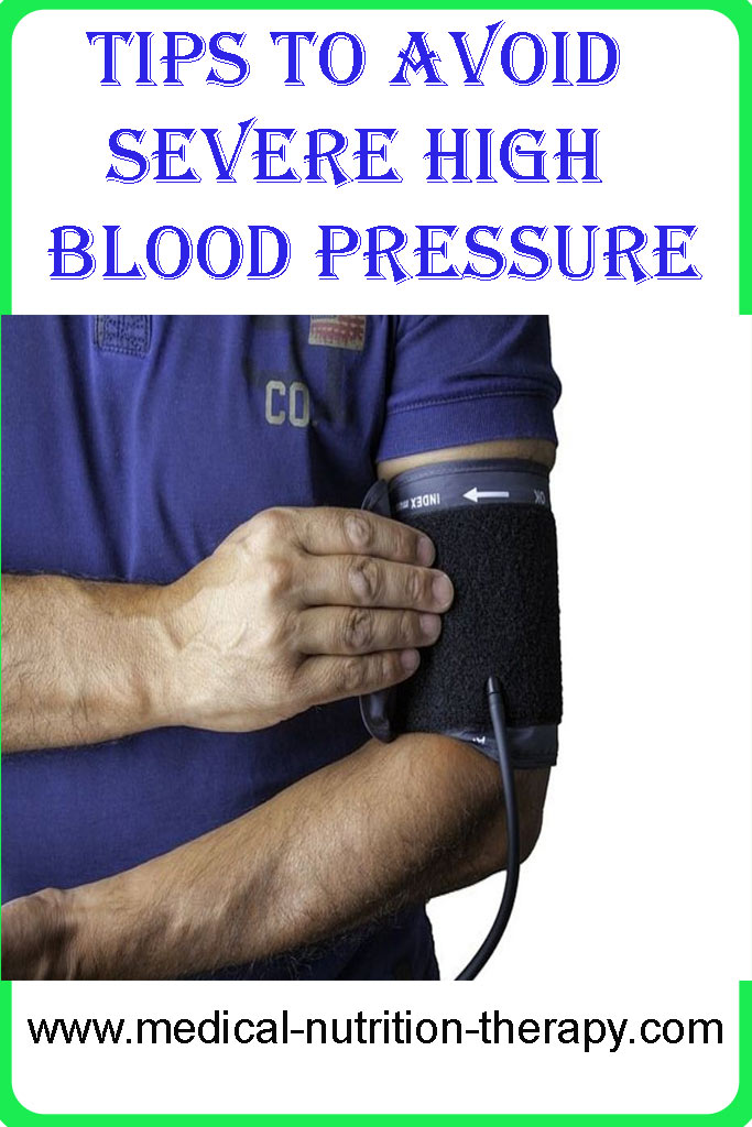 Tips to avoid severe high blood pressure